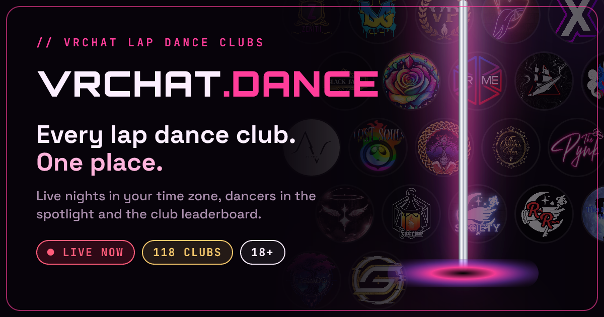 Avinity VRChat Club Schedule - This Week's VRChat Club Nights & Events